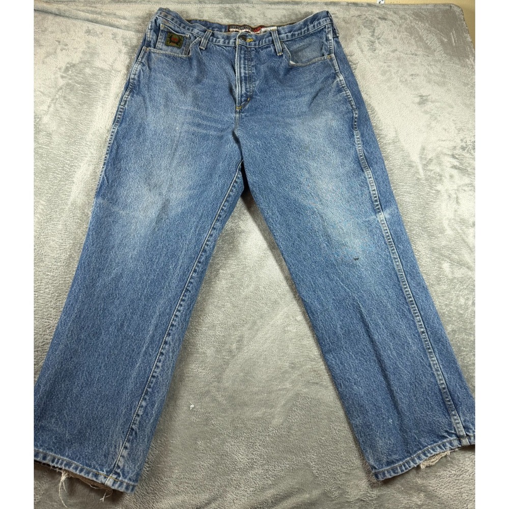 Cinch‎ WRX FR Green Label Jeans Men's 40x29 Flame Resistant Workwear Denim